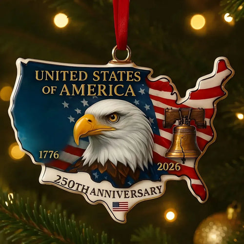 🦅United States 250th Anniversary Ornament