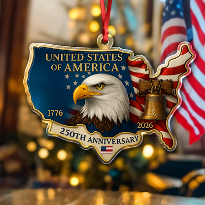 🦅United States 250th Anniversary Ornament