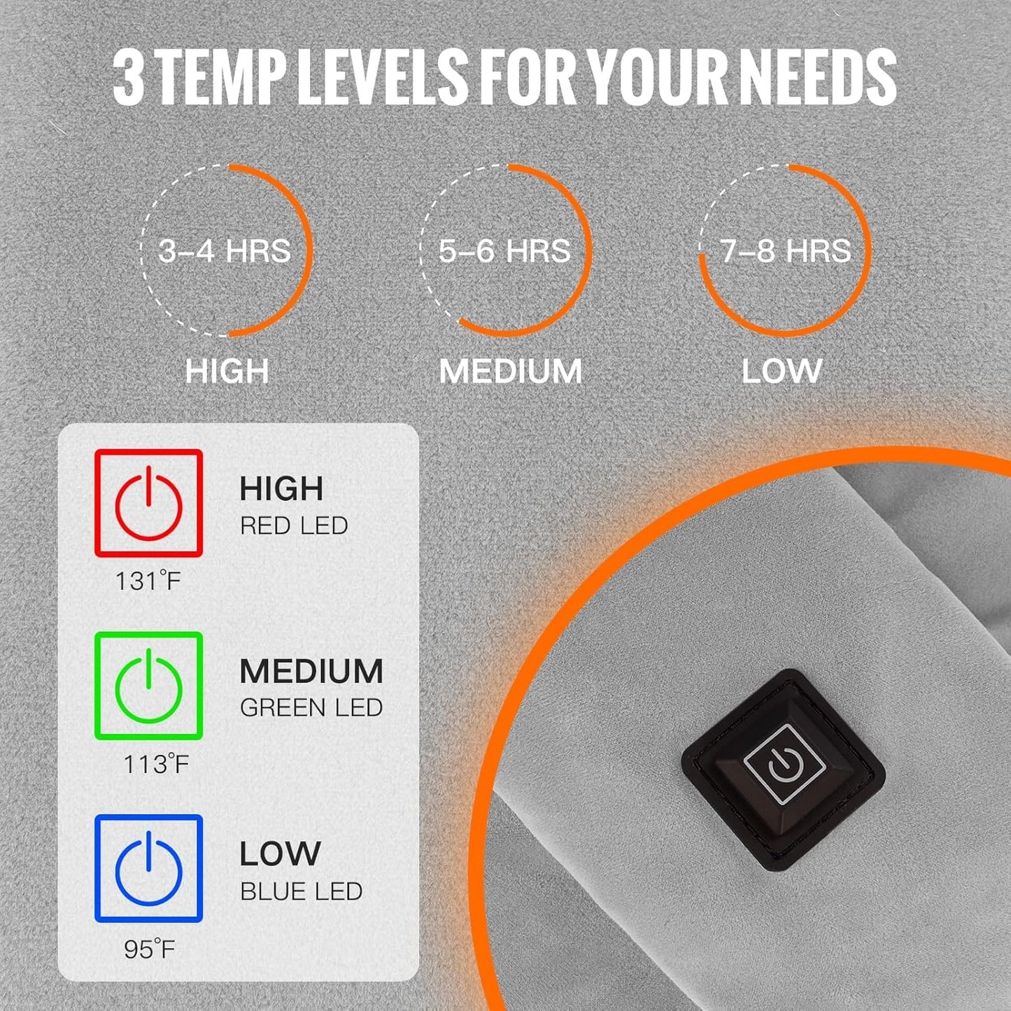 Heated Neck Wrap Scarf