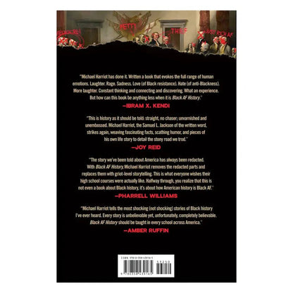 ✨Black Friday Frenzy 30% OFF - Black Af History: The Un-Whitewashed History of America