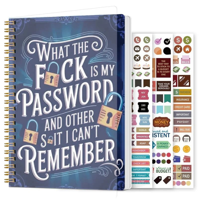 Funny Password Notebook