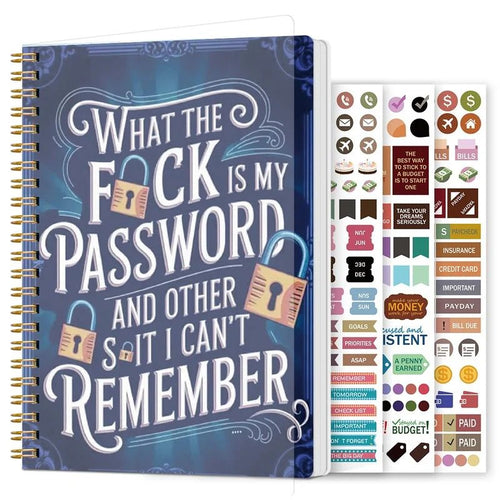 Funny Password Notebook