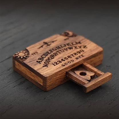 Wooden Ouija Boards Miniatures With Planchettes