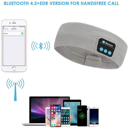 Headband Knits Wireless Bluetooth Music Headphones