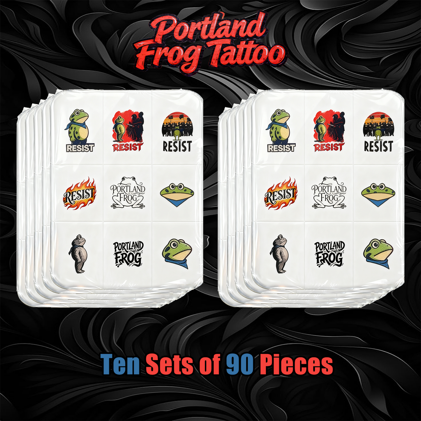 Portland Frog Tattoo