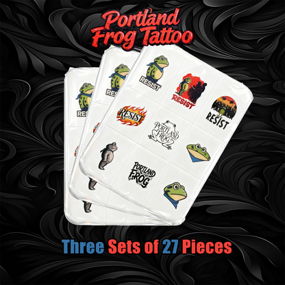 Portland Frog Tattoo