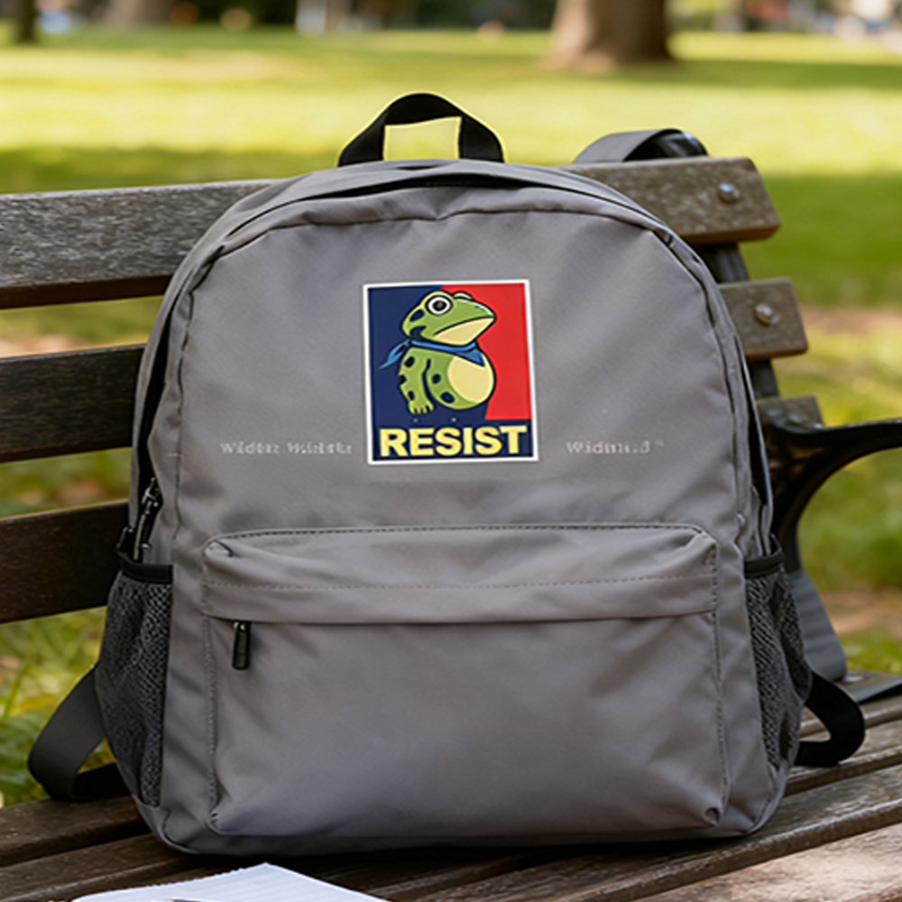 Portland Frog Protest Stickers