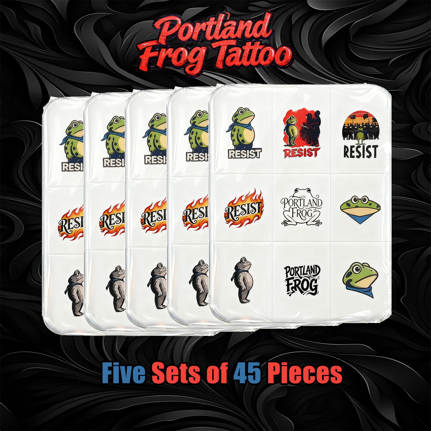 Portland Frog Tattoo