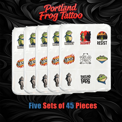 Portland Frog Tattoo